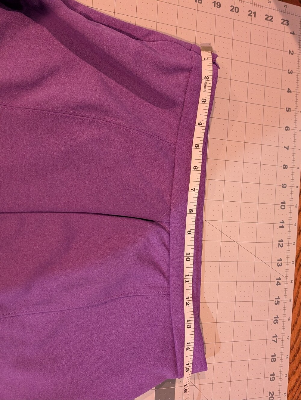 Purple Vest and Wide Leg Pant Set - Picture 9 of 10